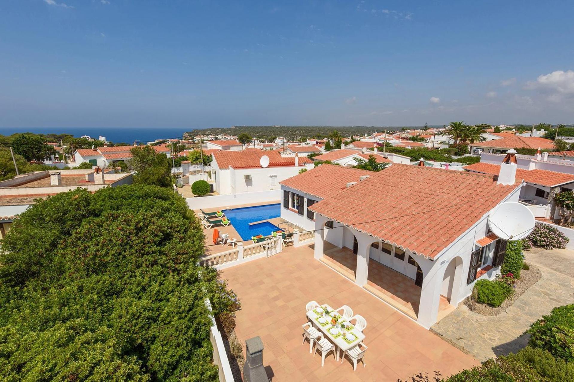Villa Claudia Menorca Cala En Porter  Eksteriør bilde